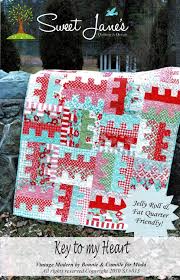 Key to My Heart Quilt Pattern by Sweet Jane's Quilting & Design - Jammin Threads