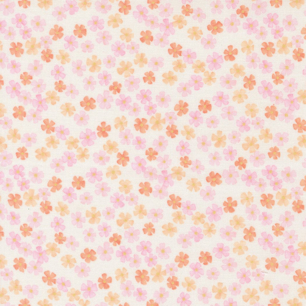 Kindness Quilt Fabric by Deb Strain Blush 56155 25 - Jammin Threads