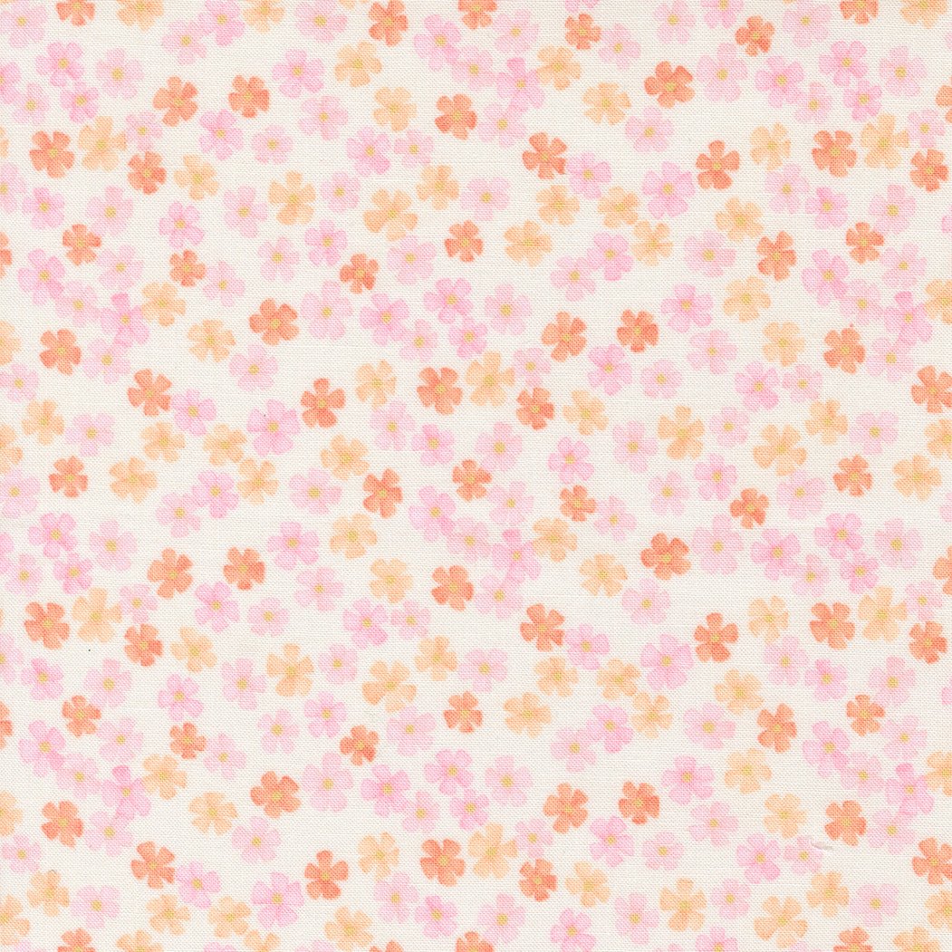 Kindness Quilt Fabric by Deb Strain Blush 56155 25 - Jammin Threads