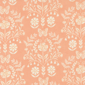 Kindness Quilt Fabric by Deb Strain Coral 56152 24 - Jammin Threads