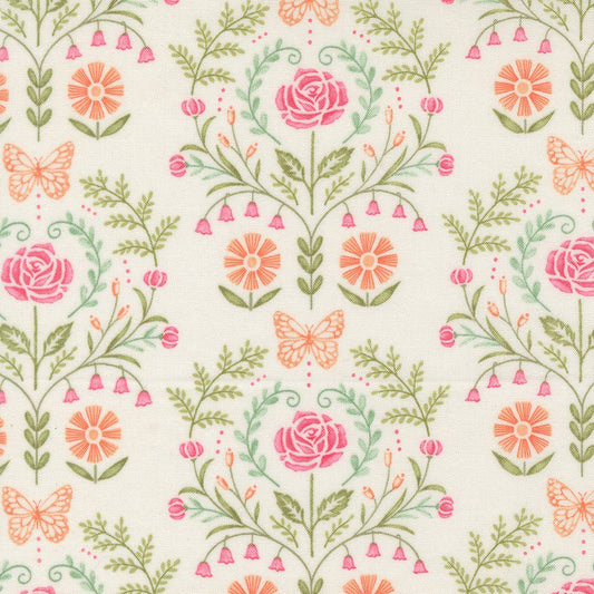 Kindness Quilt Fabric by Deb Strain Dogwood 56152 11 - Jammin Threads