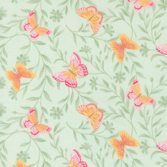 Kindness Quilt Fabric by Deb Strain Mist 56151 18 - Jammin Threads