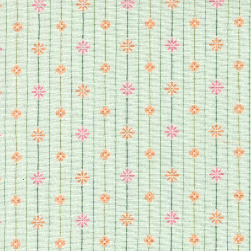 Kindness Quilt Fabric by Deb Strain Mist 56156 18 - Jammin Threads