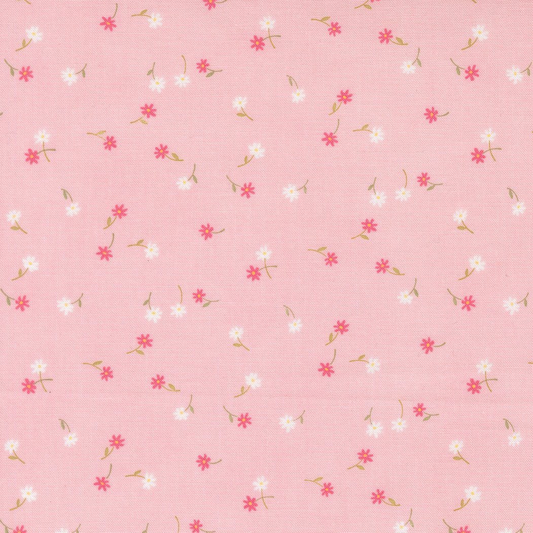 Kindness Quilt Fabric by Deb Strain Pink Glass 56154 16 - Jammin Threads