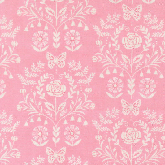 Kindness Quilt Fabric by Deb Strain Rose Pink 56152 27 - Jammin Threads