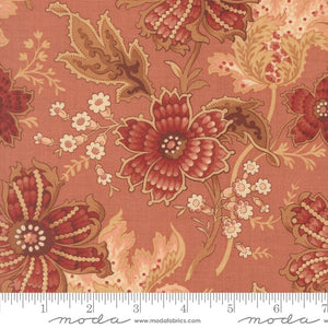 Le Jardin Rouge Quilt Fabric by French General Clay 36150 12 - Jammin Threads