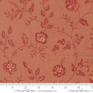 Le Jardin Rouge Quilt Fabric by French General Clay 36155 12 - Jammin Threads