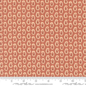 Le Jardin Rouge Quilt Fabric by French General Clay 36157 12 - Jammin Threads