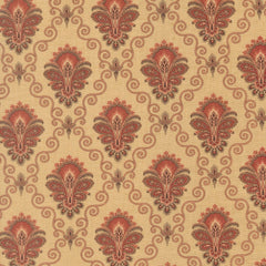 Le Jardin Rouge Quilt Fabric by French General Oyster 36153 15 - Jammin Threads