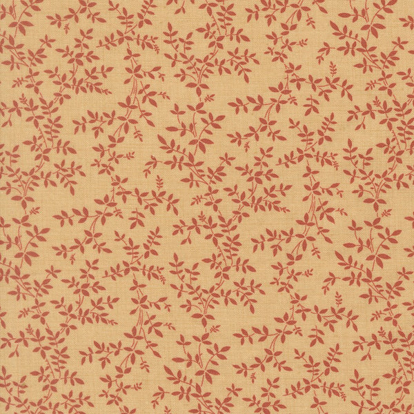 Le Jardin Rouge Quilt Fabric by French General Oyster 36156 17 - Jammin Threads