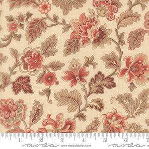Le Jardin Rouge Quilt Fabric by French General Pearl 36152 16 - Jammin Threads