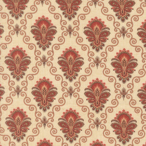 Le Jardin Rouge Quilt Fabric by French General Pearl 36153 14 - Jammin Threads