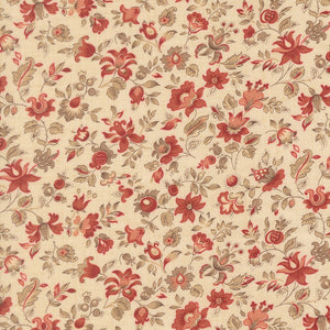 Le Jardin Rouge Quilt Fabric by French General Pearl 36154 14 - Jammin Threads