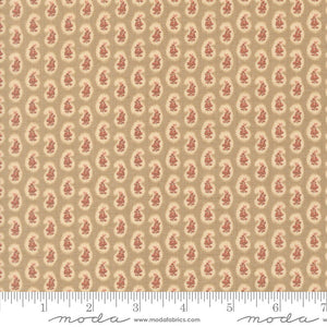 Le Jardin Rouge Quilt Fabric by French General Roche 36157 13 - Jammin Threads