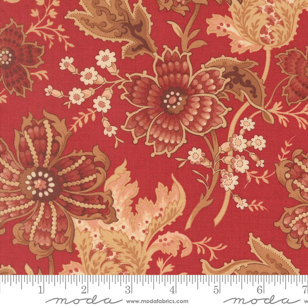 Le Jardin Rouge Quilt Fabric by French General Rouge 36150 11 - Jammin Threads