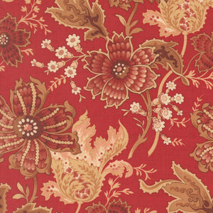 Le Jardin Rouge Quilt Fabric by French General Rouge 36150 11 - Jammin Threads
