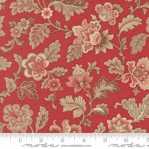Le Jardin Rouge Quilt Fabric by French General Rouge 36152 11 - Jammin Threads