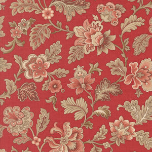 Le Jardin Rouge Quilt Fabric by French General Rouge 36152 11 - Jammin Threads