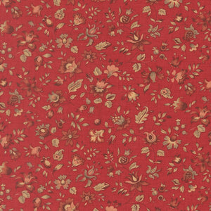 Le Jardin Rouge Quilt Fabric by French General Rouge 36154 11 - Jammin Threads