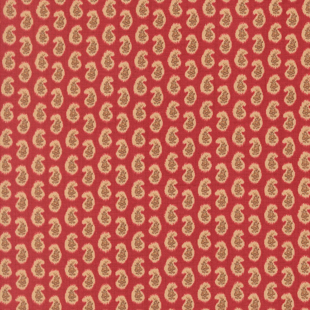 Le Jardin Rouge Quilt Fabric by French General Rouge 36157 11 - Jammin Threads