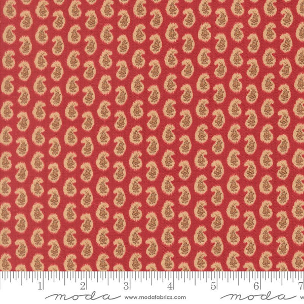 Le Jardin Rouge Quilt Fabric by French General Rouge 36157 11 - Jammin Threads