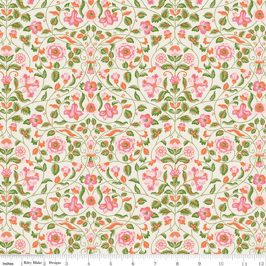 Liberty Quilt Fabric Craft Garden Tapestry Trail A. 01667457A - Jammin Threads