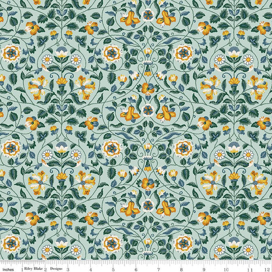 Liberty Quilt Fabric Craft Garden Tapestry Trail C. 01667457C - Jammin Threads