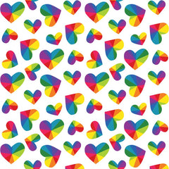 Love in the Wild Quilt Fabric - Love Everywhere White PWKT037.XWHITE - Jammin Threads
