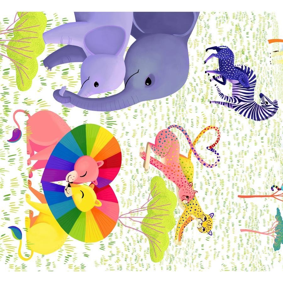 Love in the Wild Quilt Fabric - Quilt Panel - PWKT046.XPANEL - Jammin Threads