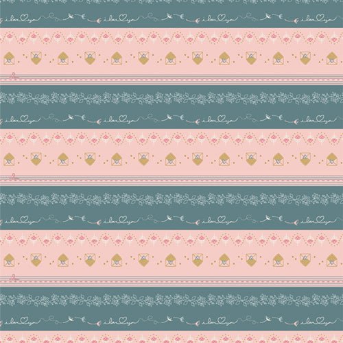 Love Letters Love Bound 2.5" Binding Fabricby Becca Plymale for Art Gallery - Jammin Threads
