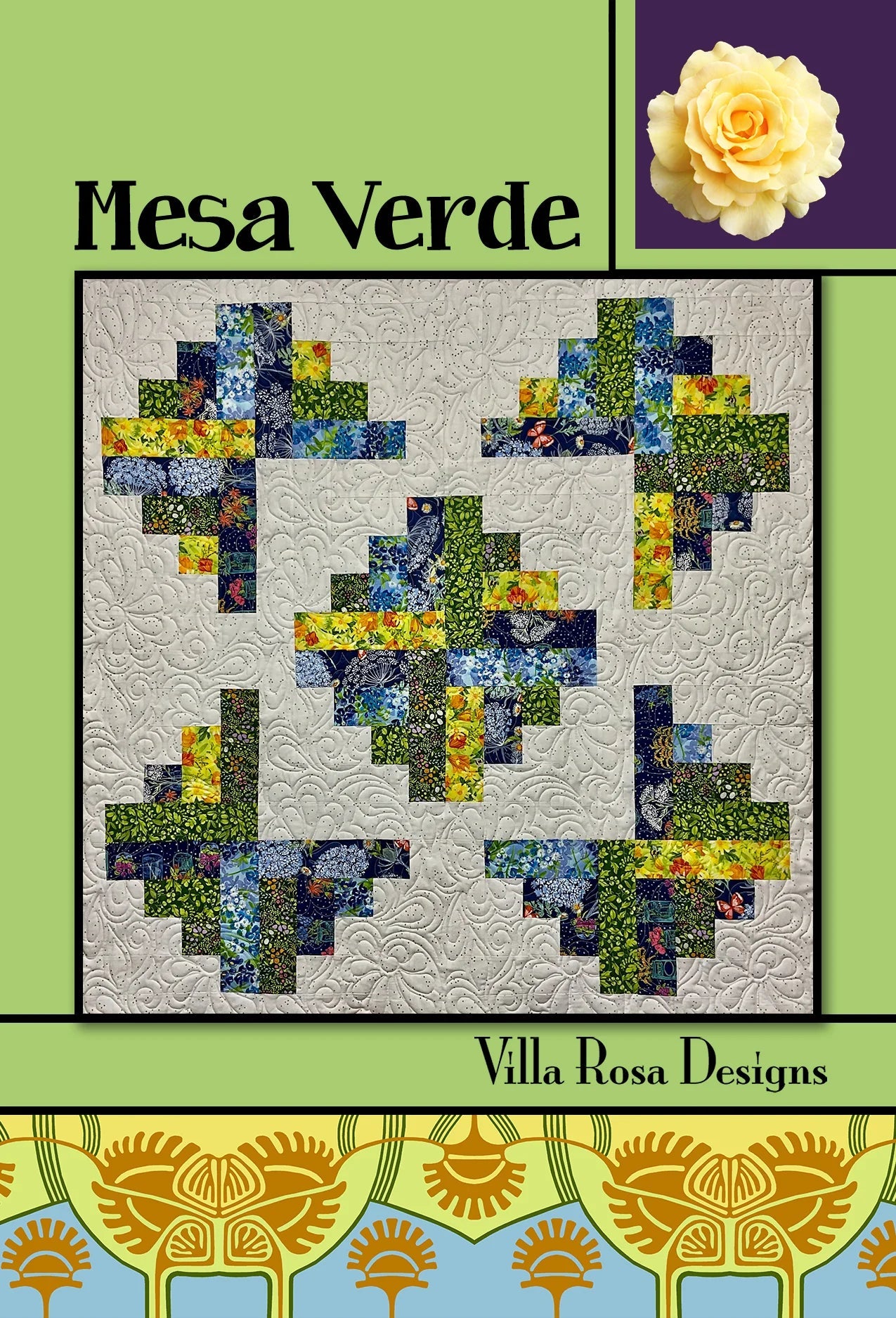 Mesa Verde Quilt Pattern by Villa Rosa Designs - Jammin Threads