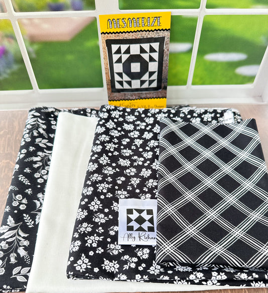 Mesmerize Quilt Kit featuring Midnight Meadows by Riley Blake Designs - Jammin Threads