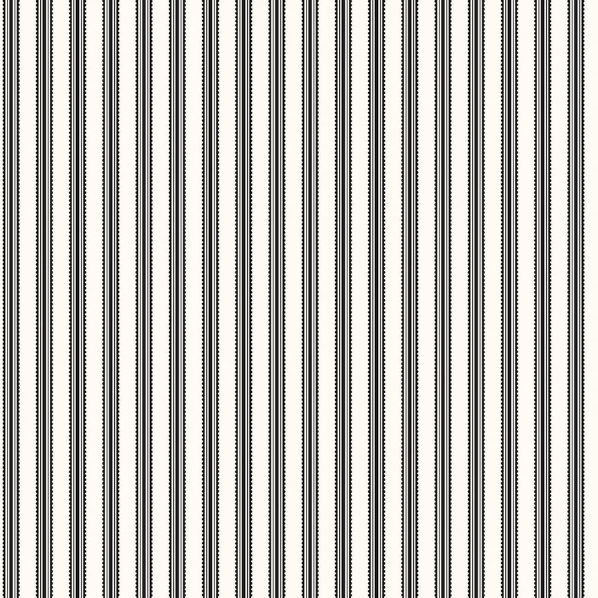 Midnight Meadow Stripes Cream Quilt Fabric by My Mind's Eye C15323 - CREAM - Jammin Threads