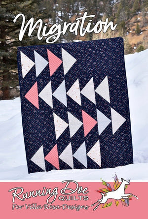 Migration Quilt Pattern by Running Doe Quilts (PDF Download) - Jammin Threads