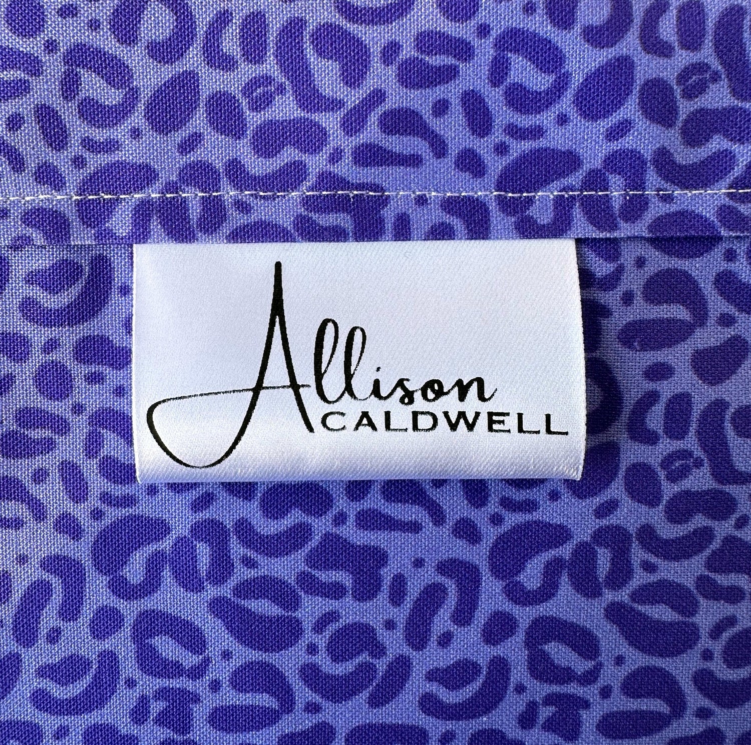Monogram Logo Satin Quilt Labels and Tags - Jammin Threads