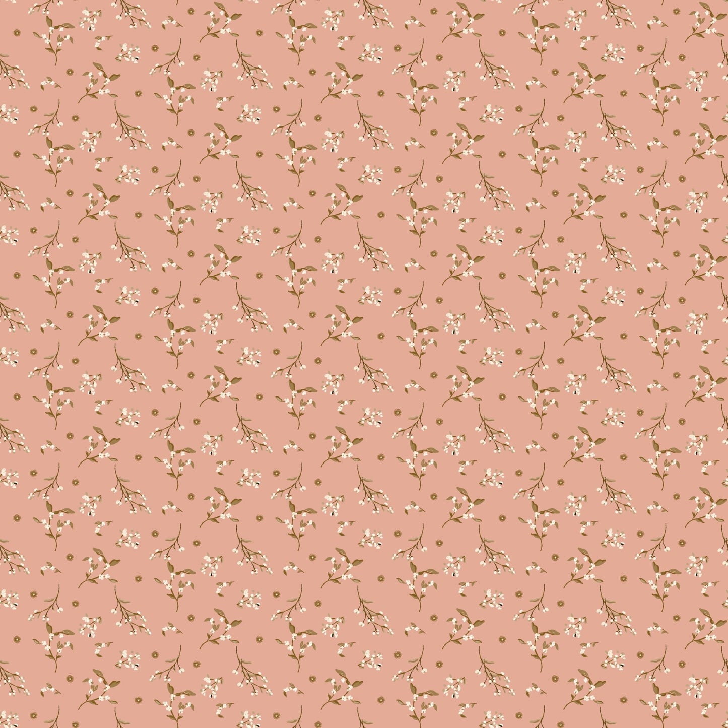 Morning Latte Quilt Fabric by Sandy Gervais Berries Pink C16925 - PINK - Jammin Threads