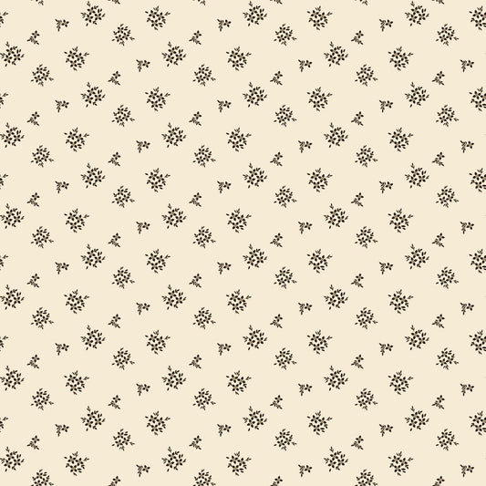 Morning Latte Quilt Fabric by Sandy Gervais Ditsy Latte C16926 - LATTE - Jammin Threads