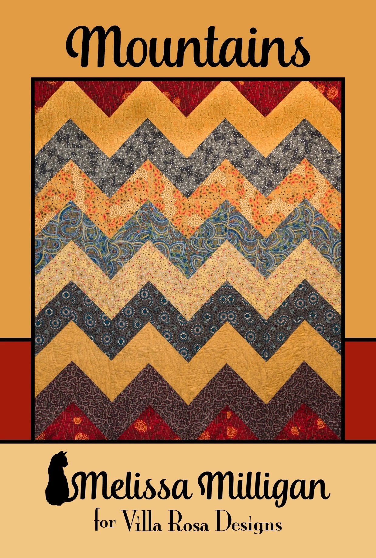 Mountains Quilt Pattern by Melissa Milligan - Jammin Threads