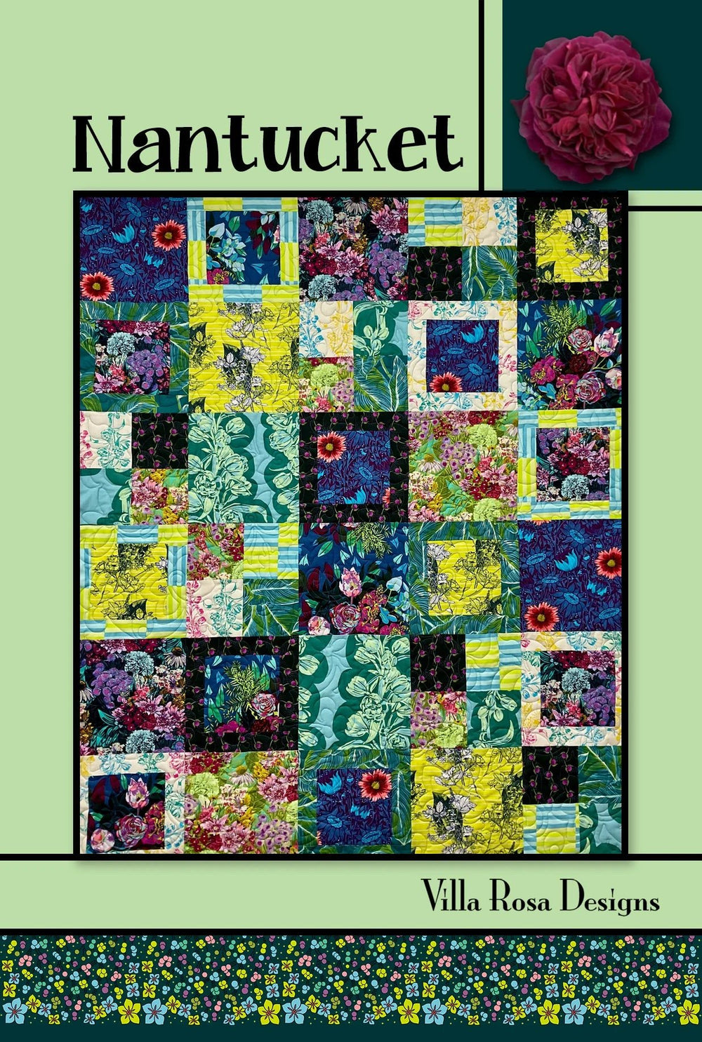 Nantucket Quilt Pattern by Villa Rosa Designs - Jammin Threads