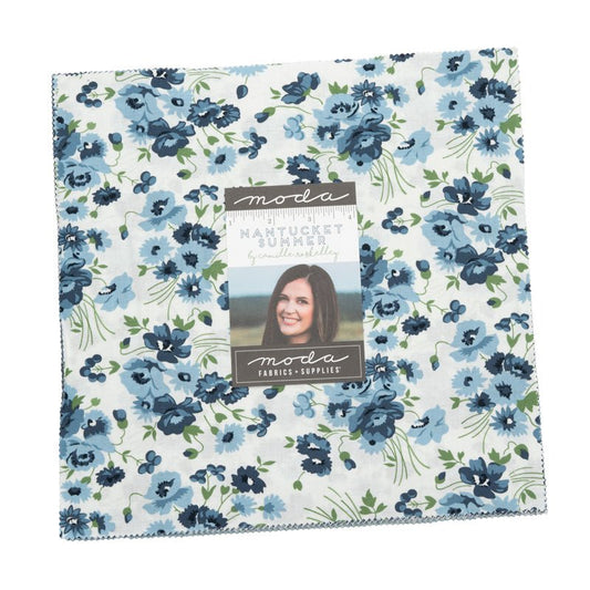 Nantucket Summer Layer Cake 55260LC by Camille Roskelley - Jammin Threads