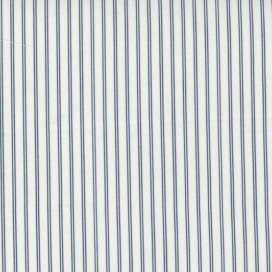 Nantucket Summer Quilt Fabric Cream Navy 55267 11 by Camille Roskelley for Moda Fabrics - Jammin Threads