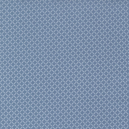 Nantucket Summer Quilt Fabric Lake 55265 15 by Camille Roskelley for Moda Fabrics - Jammin Threads