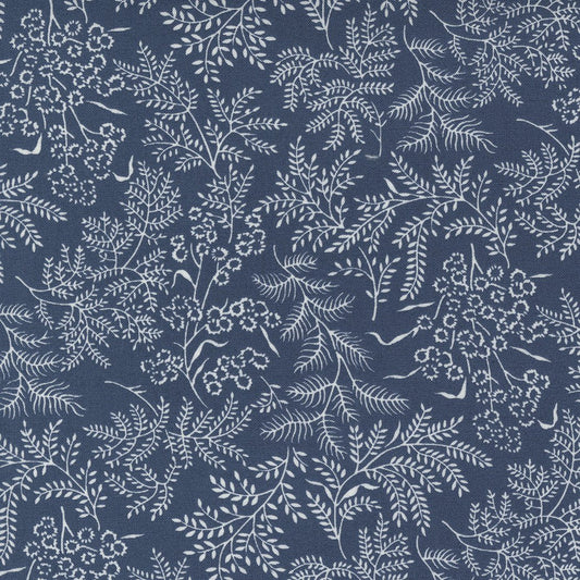 Nantucket Summer Quilt Fabric Navy 55261 23 by Camille Roskelley for Moda Fabrics - Jammin Threads