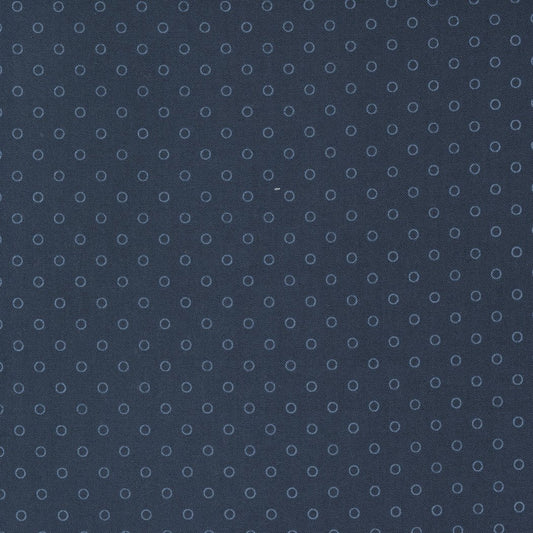 Nantucket Summer Quilt Fabric Navy 55264 12 by Camille Roskelley for Moda Fabrics - Jammin Threads