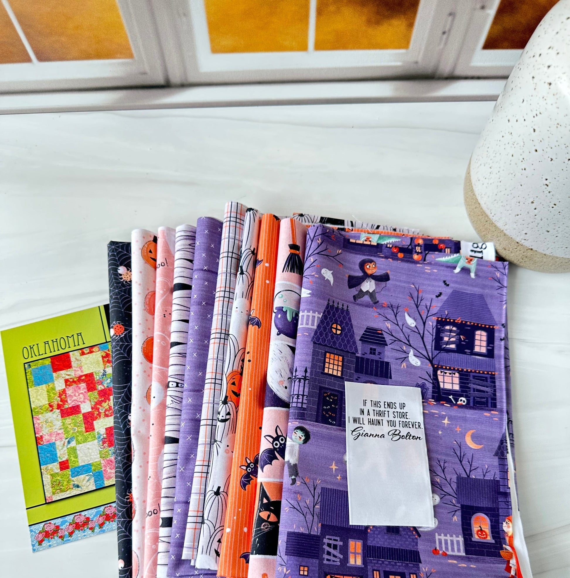 Oklahoma Halloween Quilt Kit. Beginner Quilt Kit - Jammin Threads