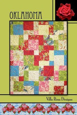 Oklahoma Quilt Pattern by Villa Rosa Designs. (PDF Download Version) - Jammin Threads