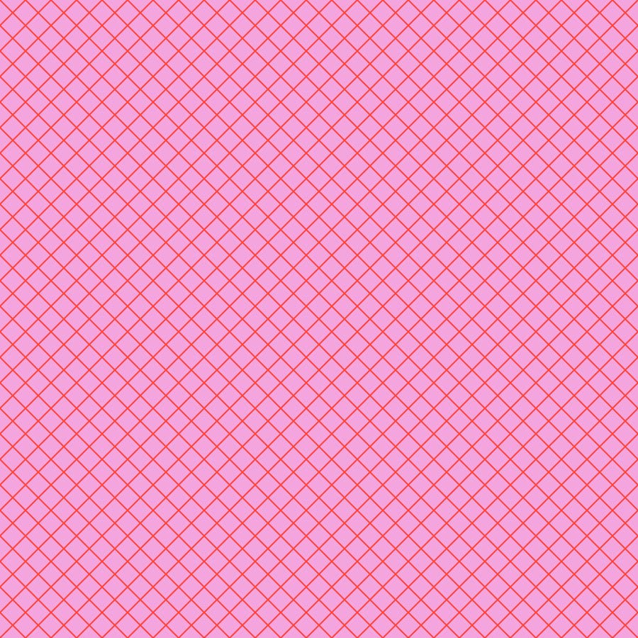 On the Grid Bubblegum Fabric by Tula Pink – True Colors Yardage - Jammin Threads