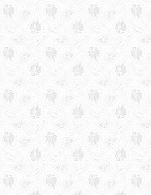 Paisley White on White Quilt Fabric by Wilmington Prints Tone on Tone 1817 39138 100 - Jammin Threads
