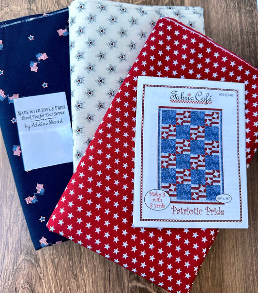 Patriotic Pride Quilt Kit - Jammin Threads