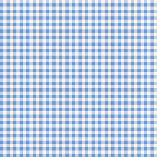 Penelope Quilt Fabric Gingham CREAM C16644 - CREAM by My Mind's Eye for Riley Blake Designs - Jammin Threads